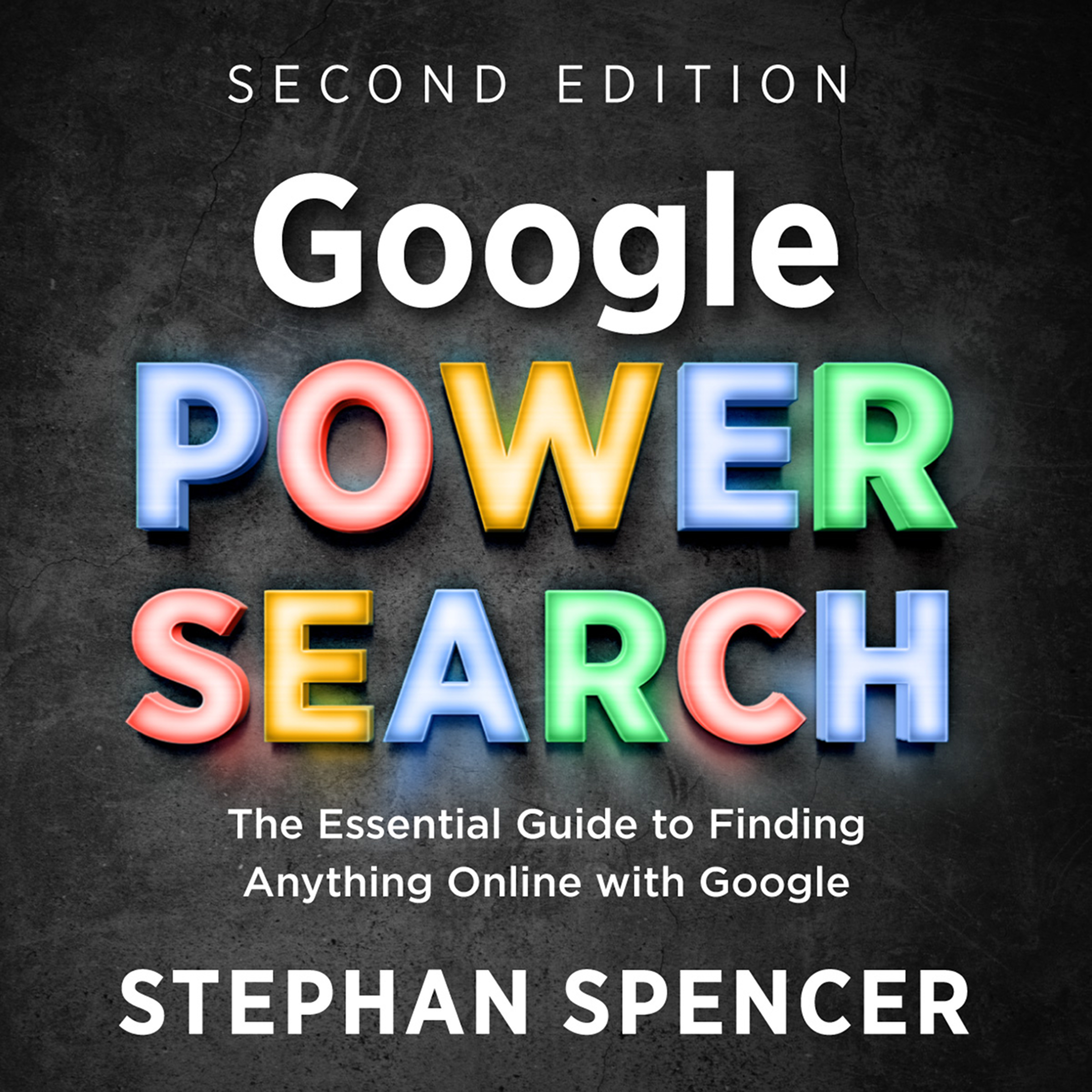 Google Power Search audiobook cover art