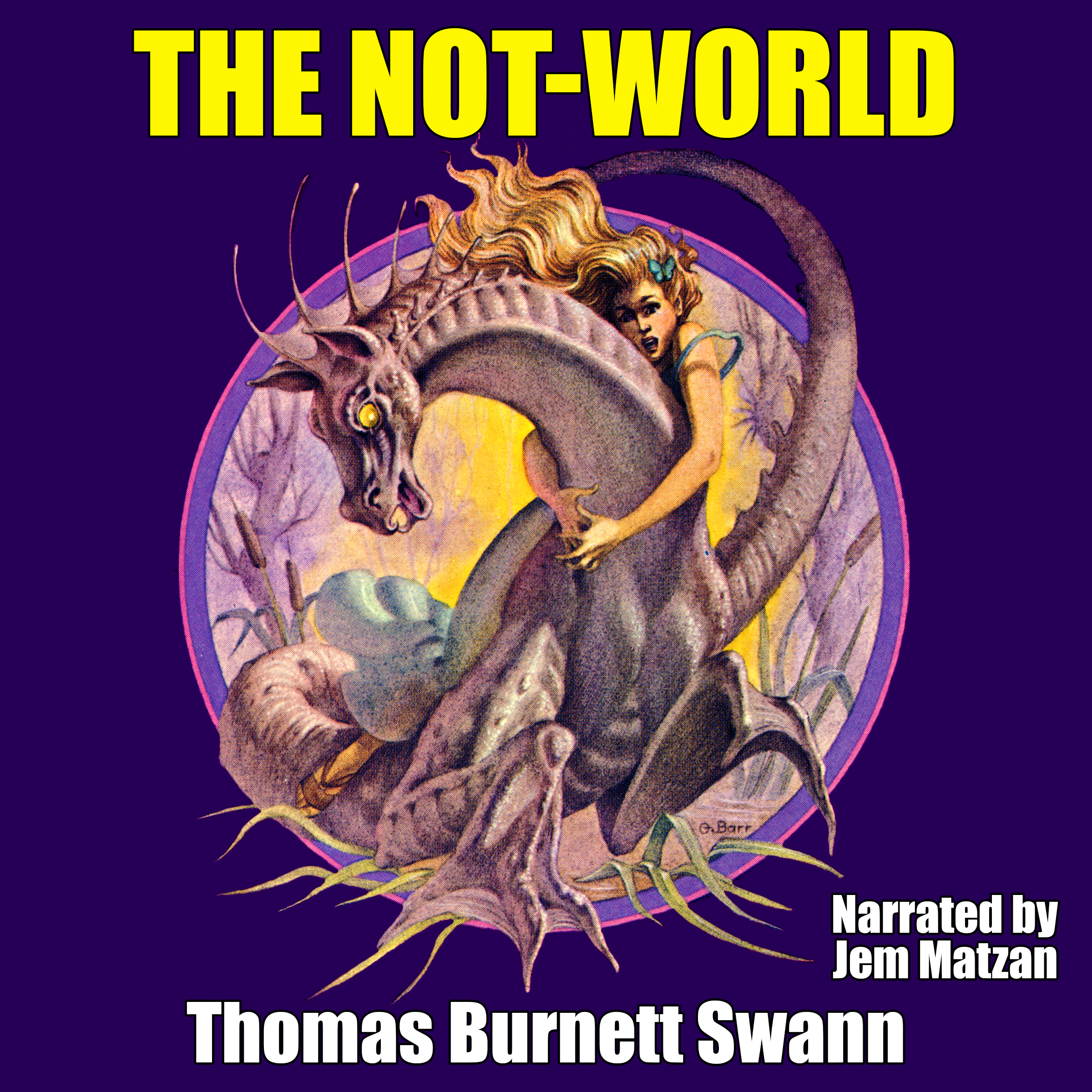 The Not-World fantasy fiction audiobook cover art