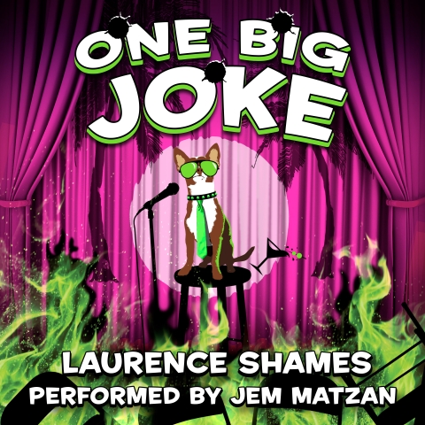 One Big Joke award-winning florida fiction audiobook cover art